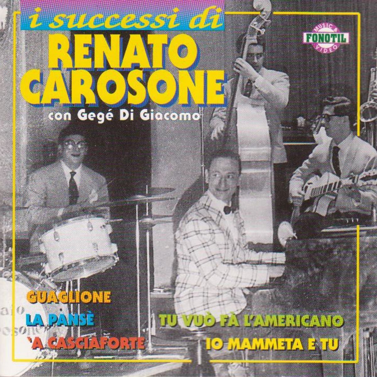 Album cover of I successi di Renato Carosone con Gegè Di Giacomo
