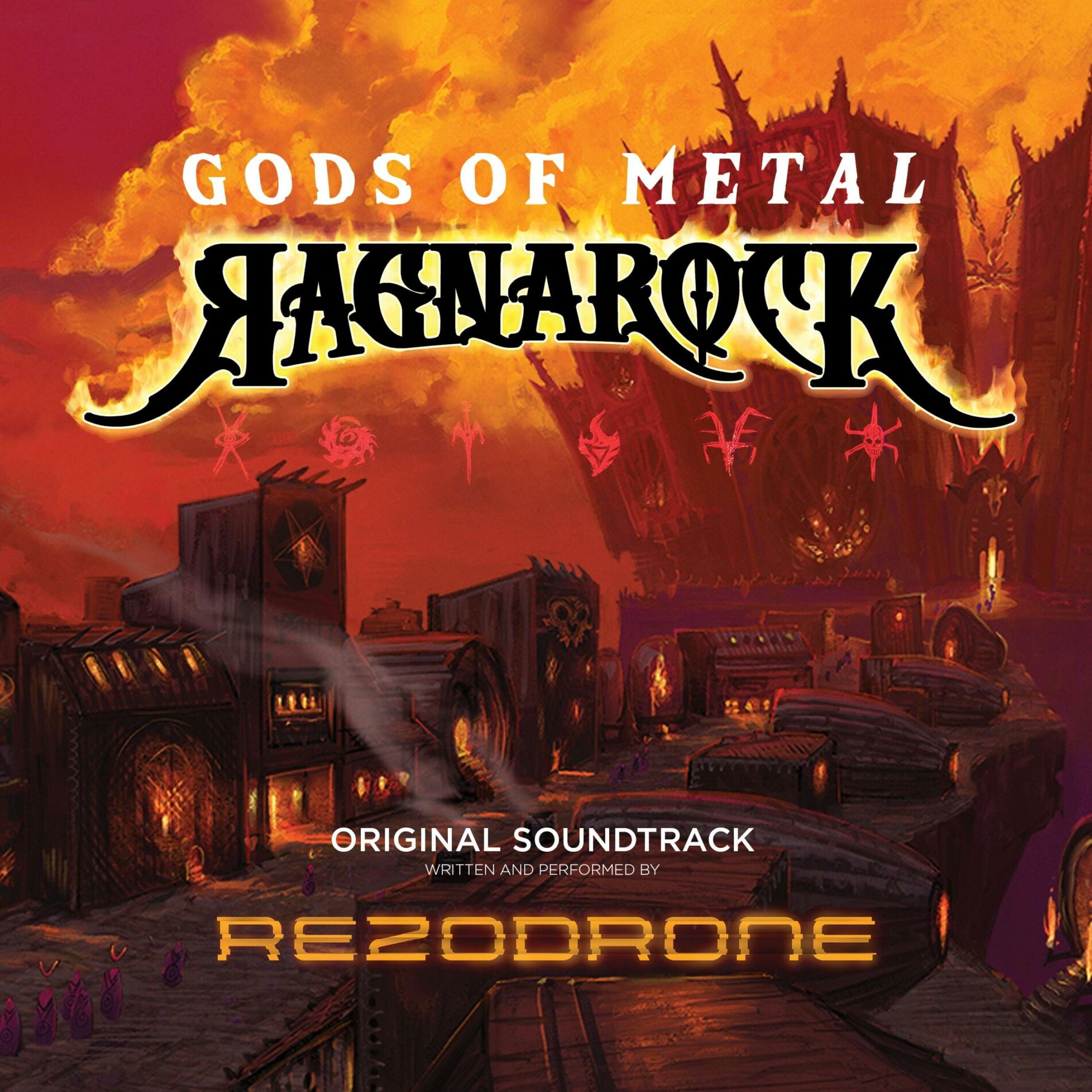 Album cover of Gods Of Metal: Ragnarock Overture (feat. Jamison Boaz)