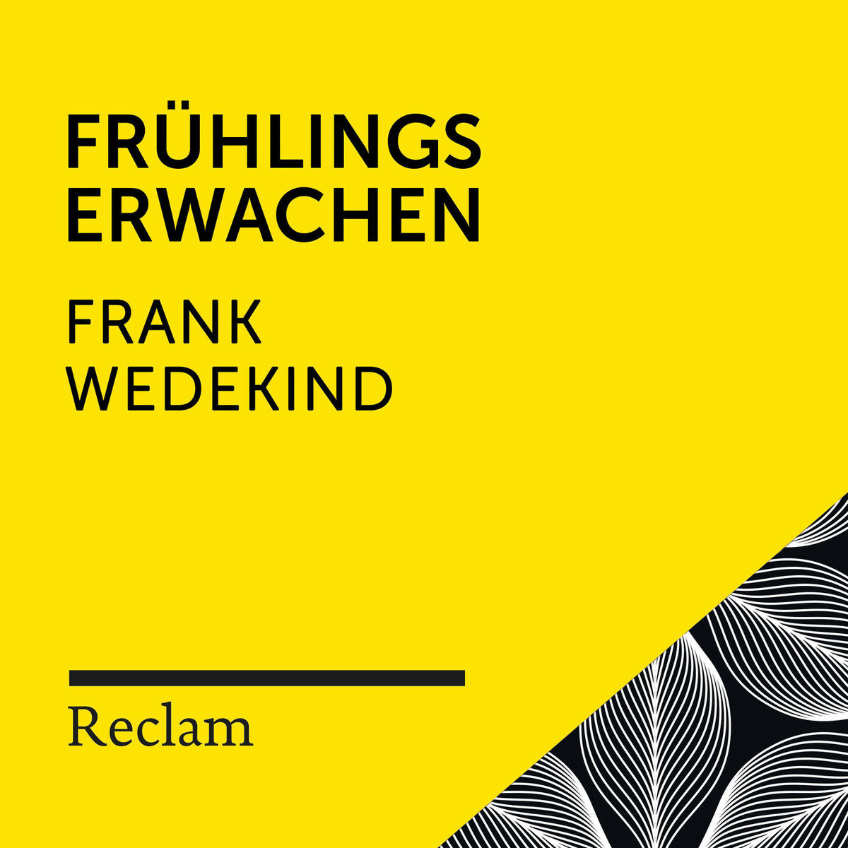 Album cover of Wedekind: Frühlings Erwachen (Reclam Hörspiel)