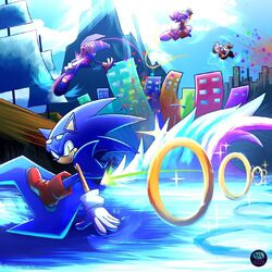 Cover of Sega Carnival Lofi (From "Sonic Riders") (Cover)