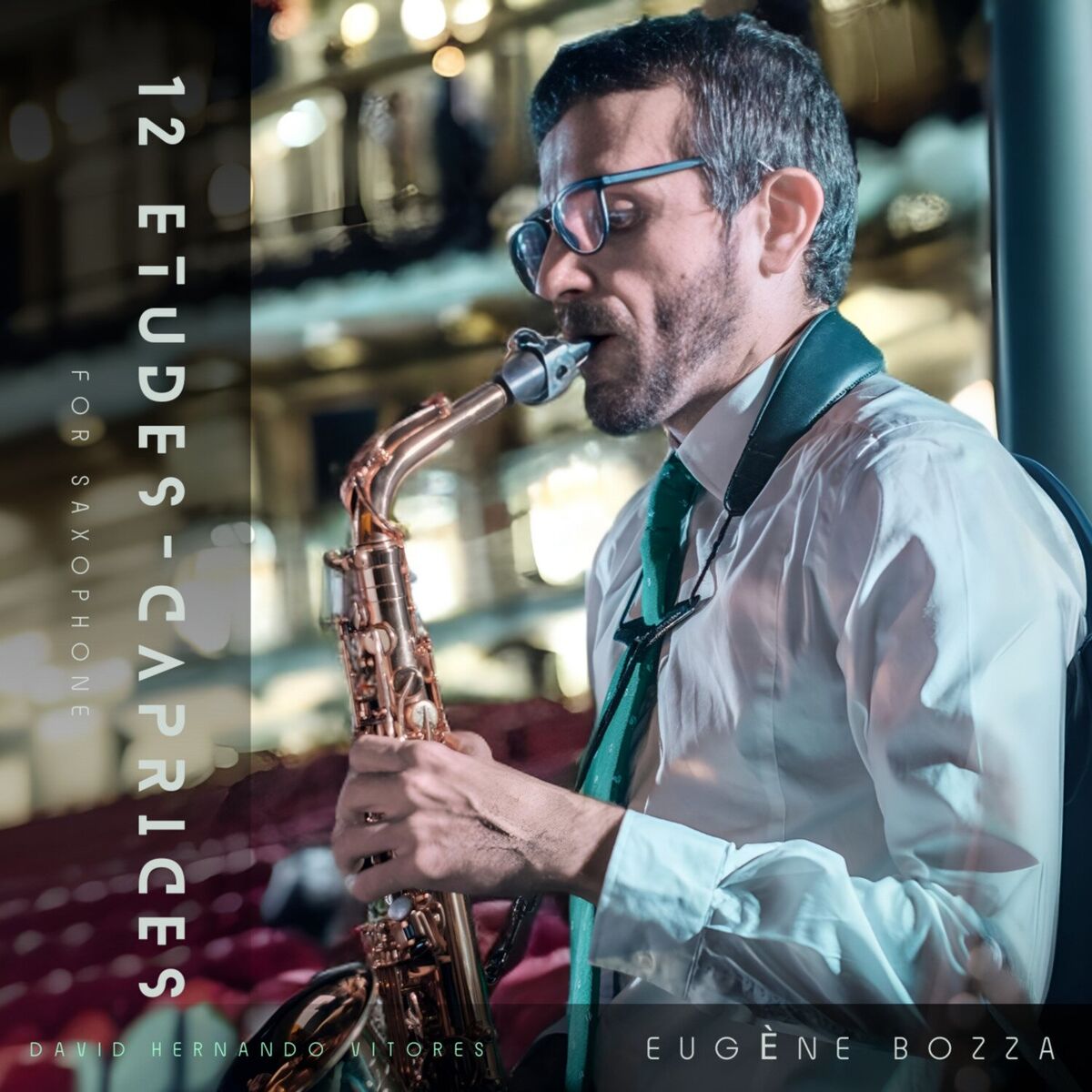 Album cover of Eugène Bozza: 12 Etudes-Caprices for Saxophone
