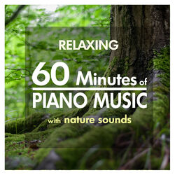Cover of 60 Minutes Relaxing Piano Music with Nature Sounds