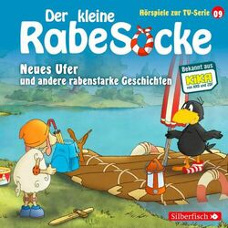 Cover of Neues Ufer, Die verfluchte Teekanne, Der große Sockini (Der kleine Rabe Socke - Hörspiele zur TV Serie 9)