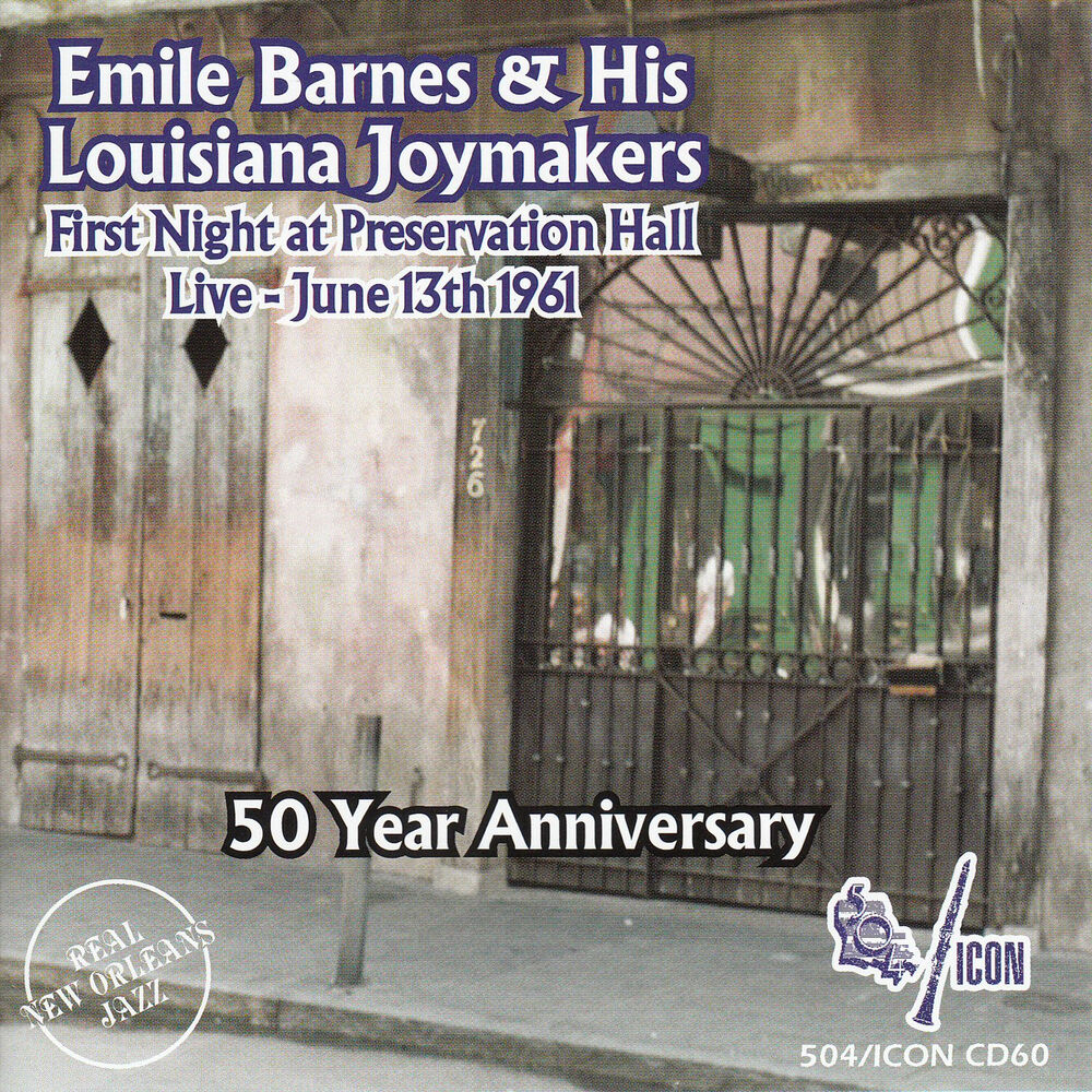 Picture of First Night at Preservation Hall Live 13th July 1961