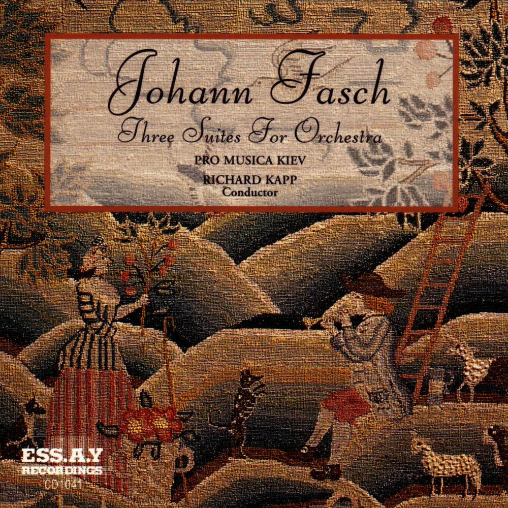 Picture of Johann Fasch: Three Suites For Orchestra