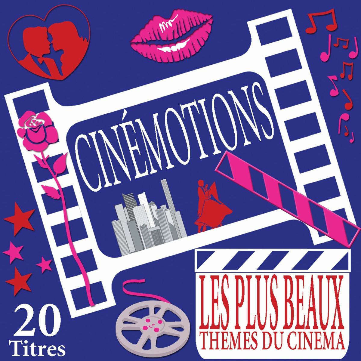 Album cover of Cinémotions (20 plus beaux thèmes du cinéma)