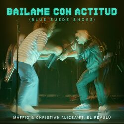 Cover of Bailame Con Actitud (Blue Suede Shoes) (Salsa Version)