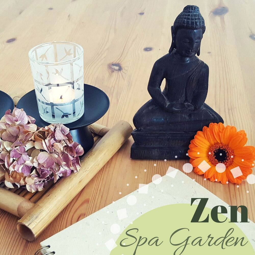 Picture of Zen Spa Garden - Soothing Asian Meditation Sounds, Peaceful Rain with Thunder