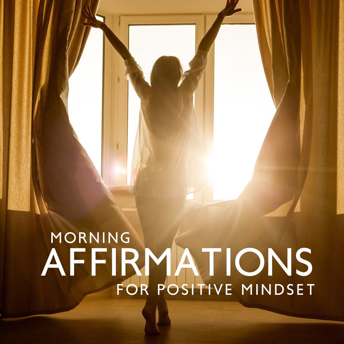 Album cover of Morning Affirmations for Positive Mindset: Law of Attraction and Manifestation