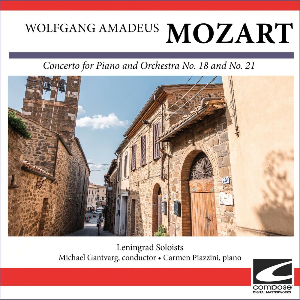 Picture of Wolfgang Amadeus Mozart - Concerto for Piano and Orchestra No. 18 and No. 21