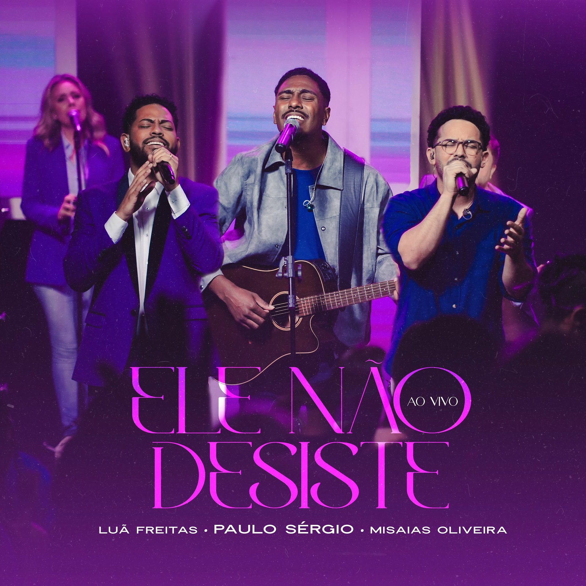 Album cover of Ele Não Desiste (Ao Vivo)