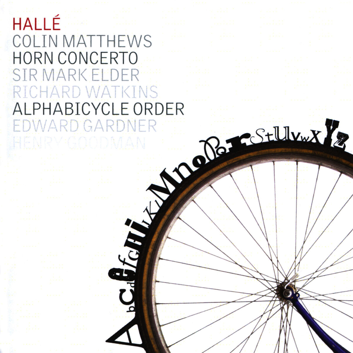 Album cover of Matthews: Alphabicycle Order & Horn Concerto