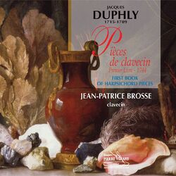 Cover of Duphly : Pièces de clavecin, 1er livre (1744)