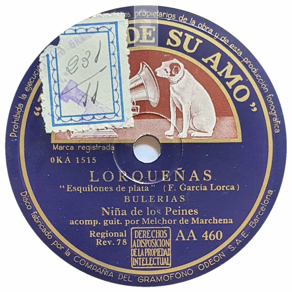 Album cover of Esquilones de plata (Bulerías)