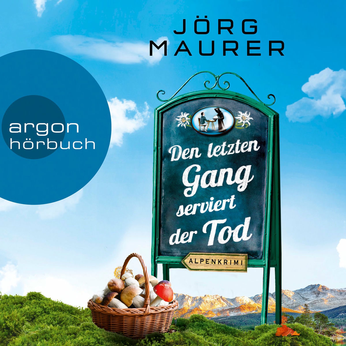 Album cover of Kapitel 1 - Den letzten Gang serviert der Tod - Kommissar Jennerwein ermittelt - Alpenkrimi, Band 13