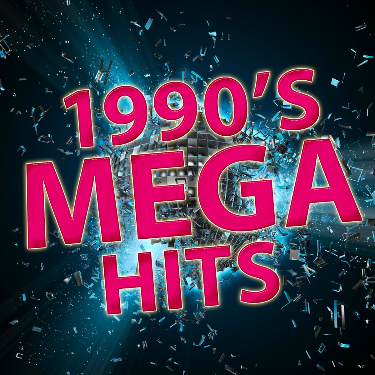 Album cover of 1990's Mega Hits