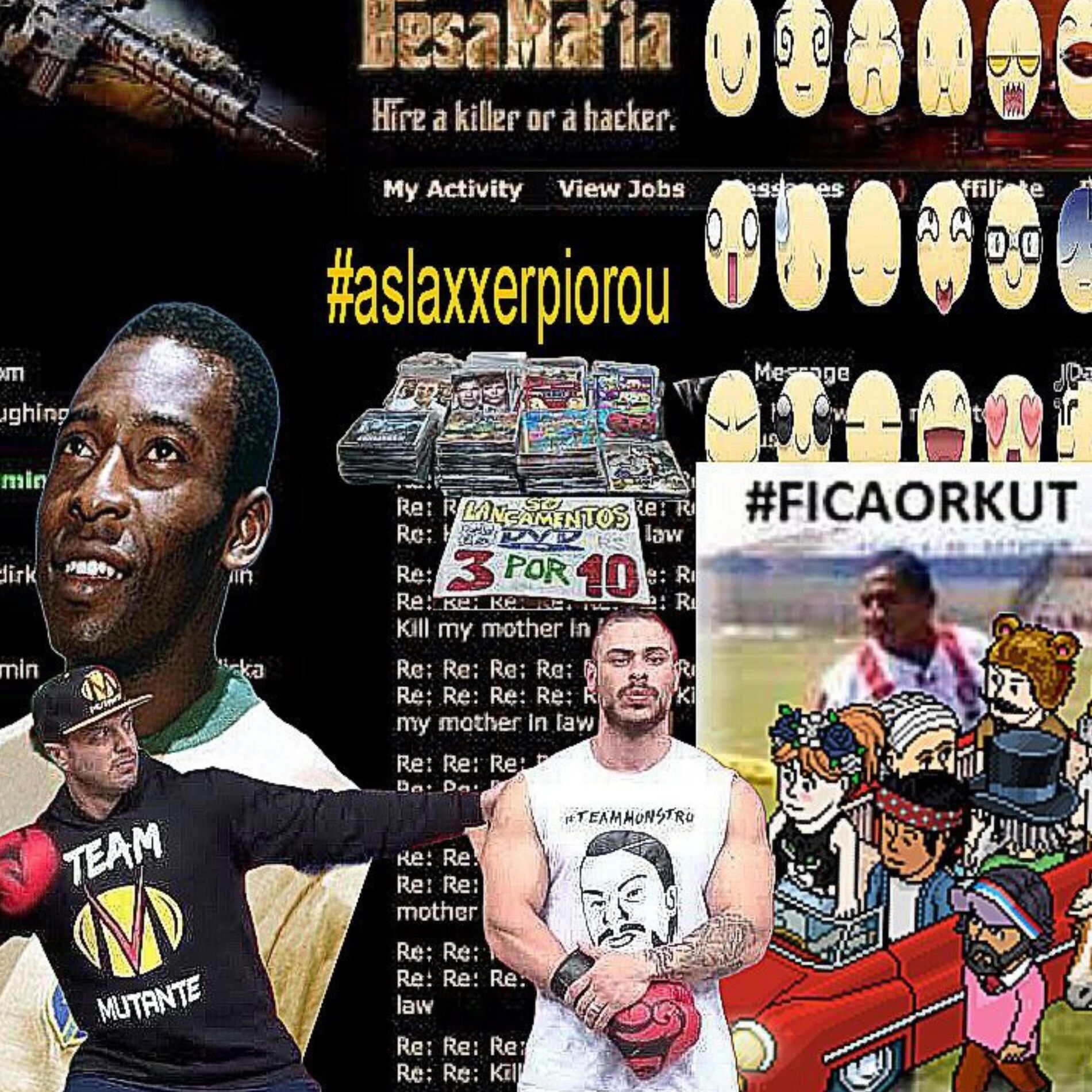 Album cover of como a internet e a felicidade morreram e eu nem percebi? :(#ficaorkut #slaxxergang (Special)