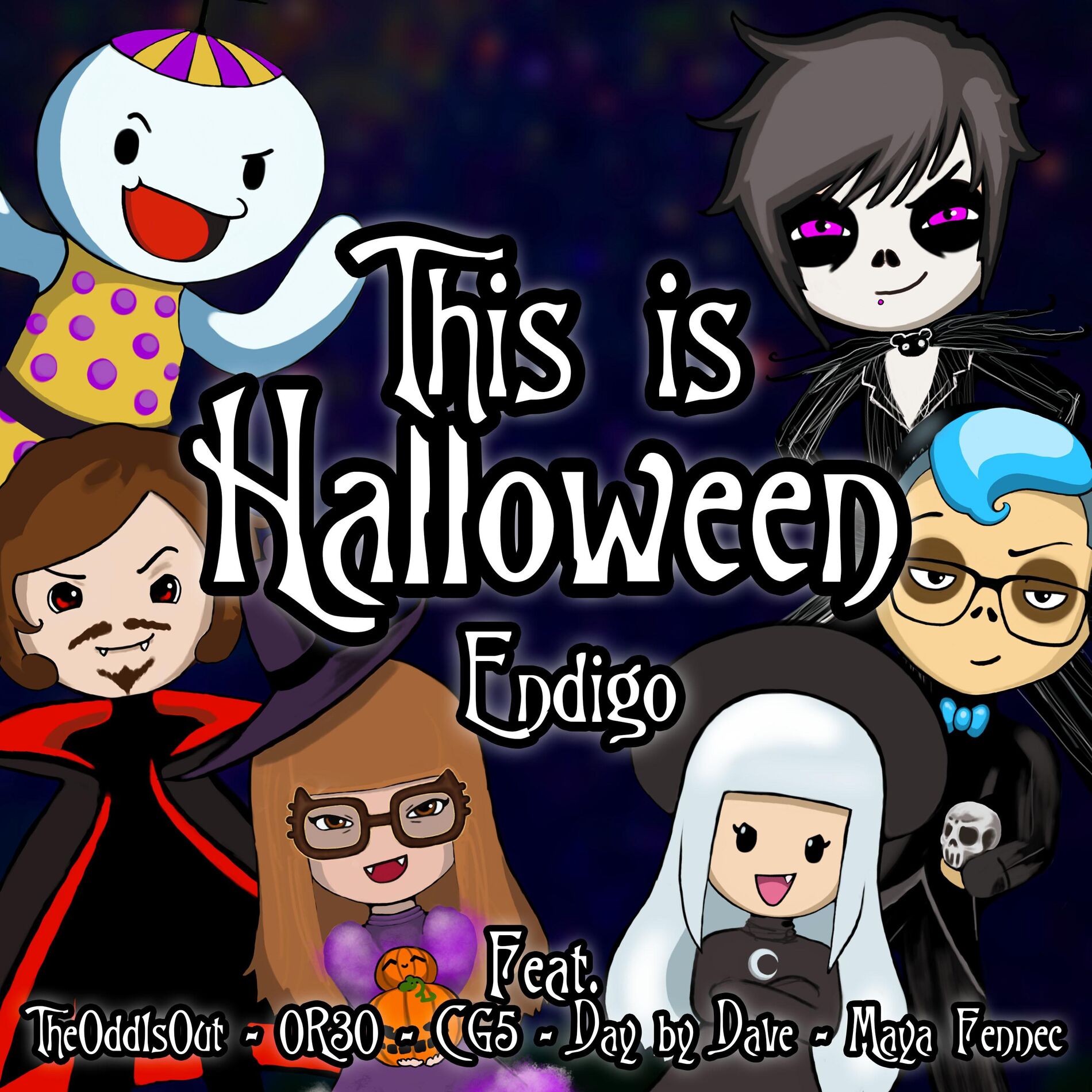 Album cover of This Is Halloween (feat. TheOdd1sOut, Or3o, Cg5, Day by Dave & Maya Fennec)