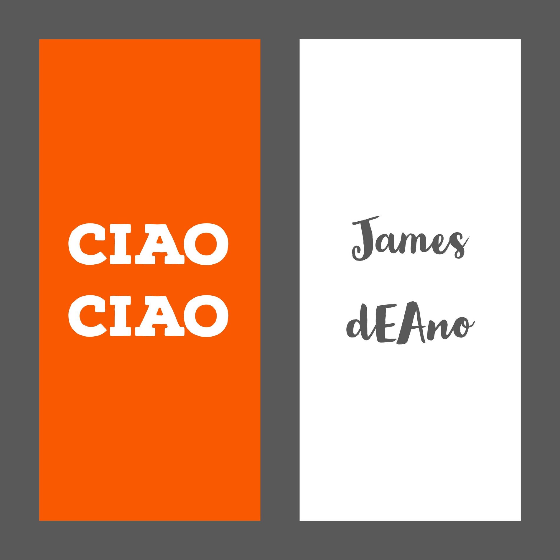 Album cover of Ciao Ciao