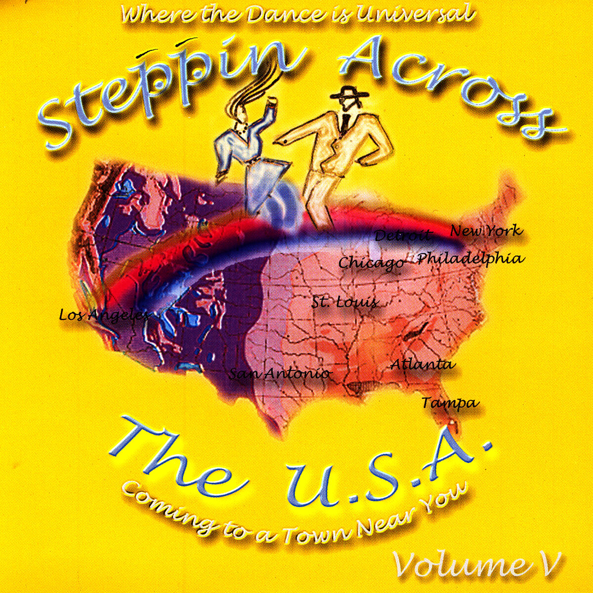 Album cover of Steppin Across The USA - Volume 5