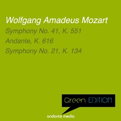 Cover of Green Edition - Mozart: Symphony No. 41 "Jupiter" & Symphony No. 21, K. 134