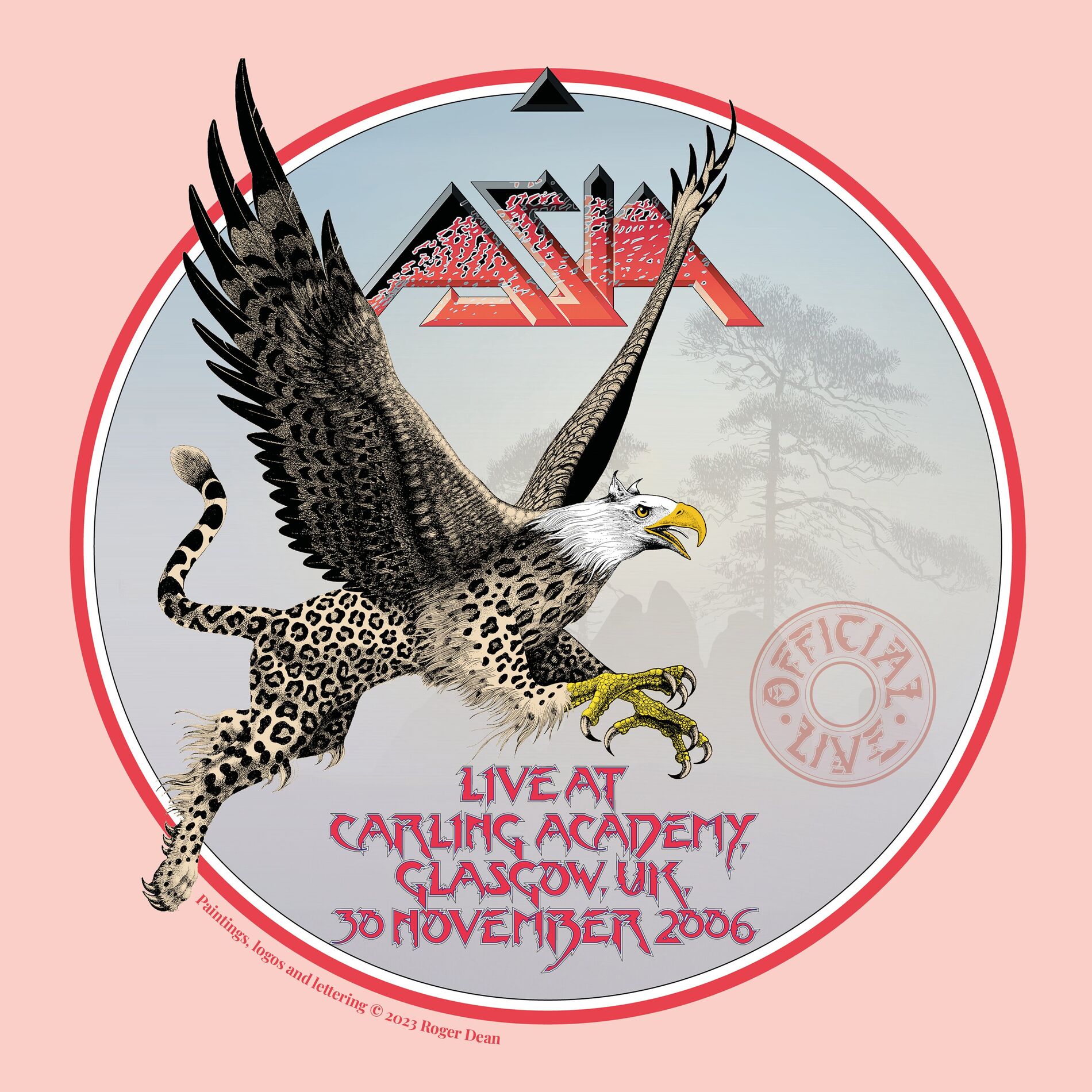 Album cover of Live at the Carling Academy, Glasgow, UK, 30 November 2006
