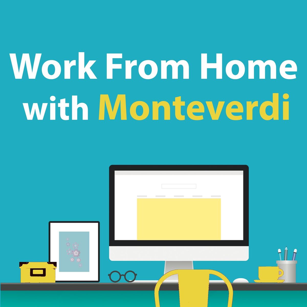 Album cover of Work From Home With Monteverdi