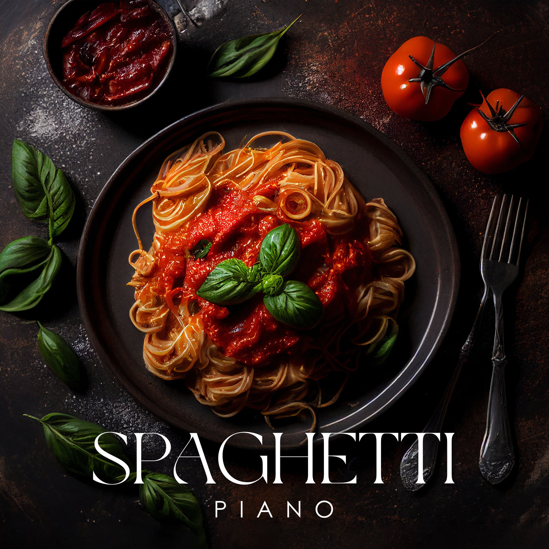 Album cover of Spaghetti Piano: Italian Restaurant Mood