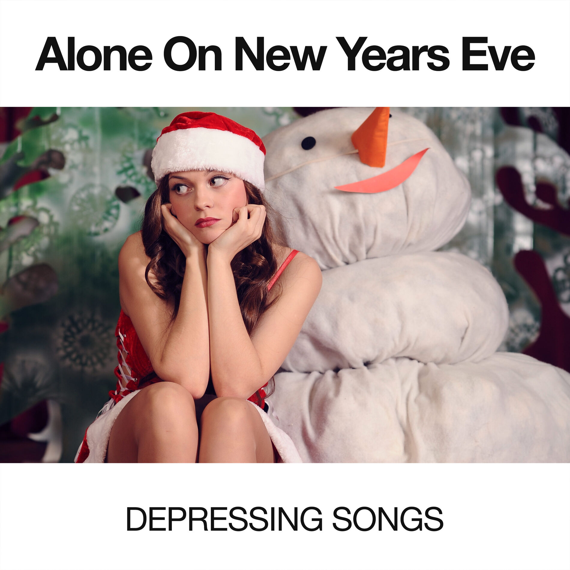 Album cover of Alone On New Years Eve: Depressing Songs