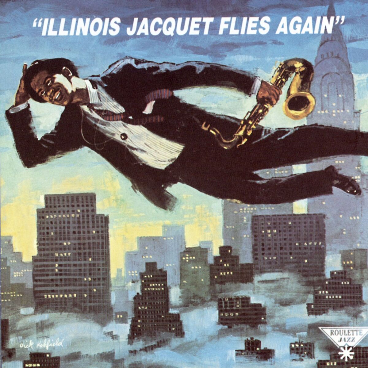 Album cover of Illinois Jacquet Flies Again
