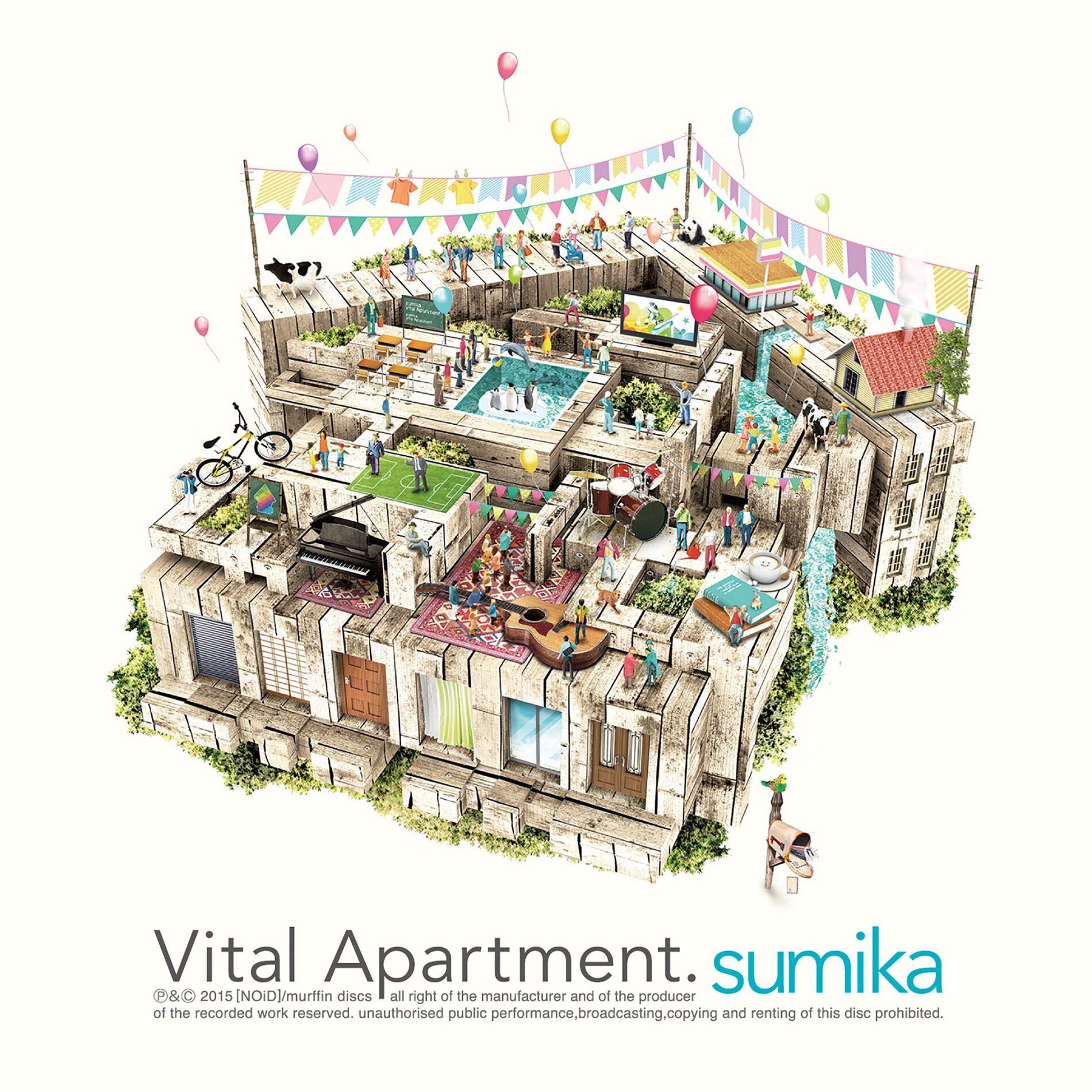 Album cover of Vital Apartment.