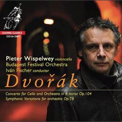 Cover of Dvořák: Concerto for Cello and Orchestra in B Minor Op. 104 & Symphonic Variations for Orchestra Op. 78