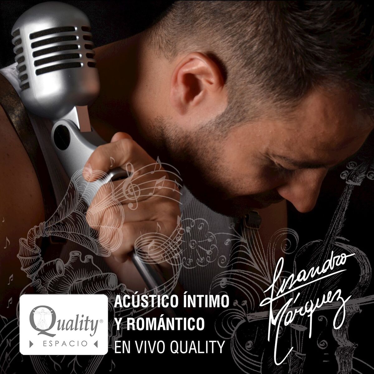 Album cover of Acústico Intimo y Romántico Quality Espacio