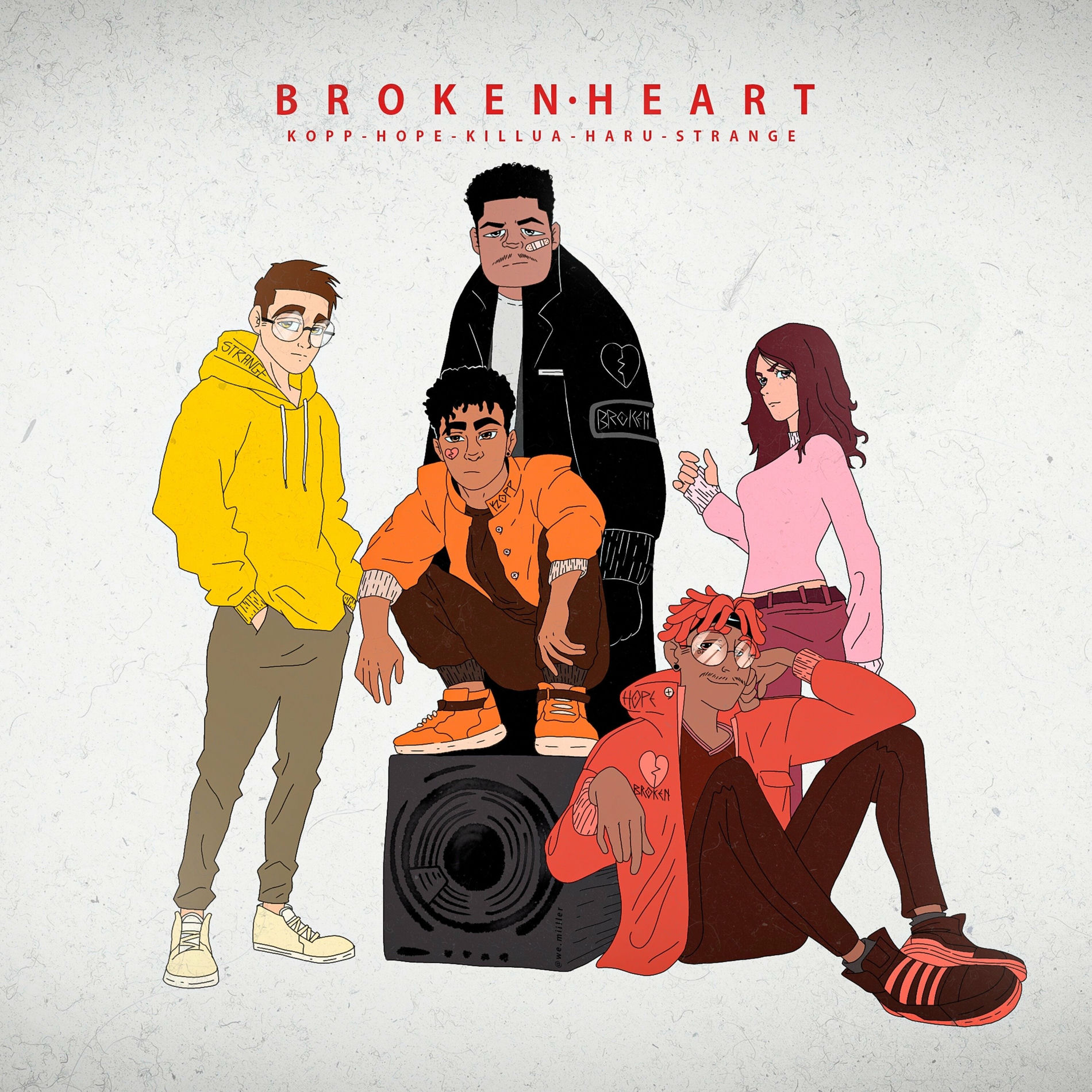 Album cover of CYPHER Broken Heart