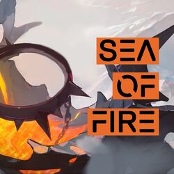 Cover of Sea of Fire "Kidou Sentai Iron Saga" (re:OrCH)