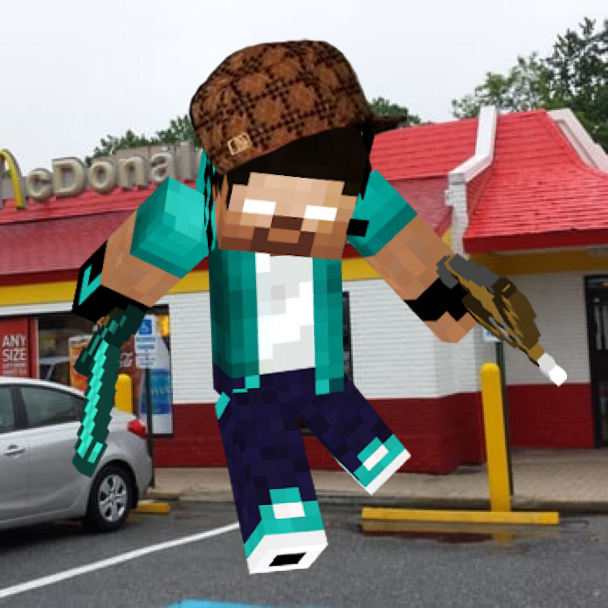 Album cover of Origami Angel Broke Minecraft