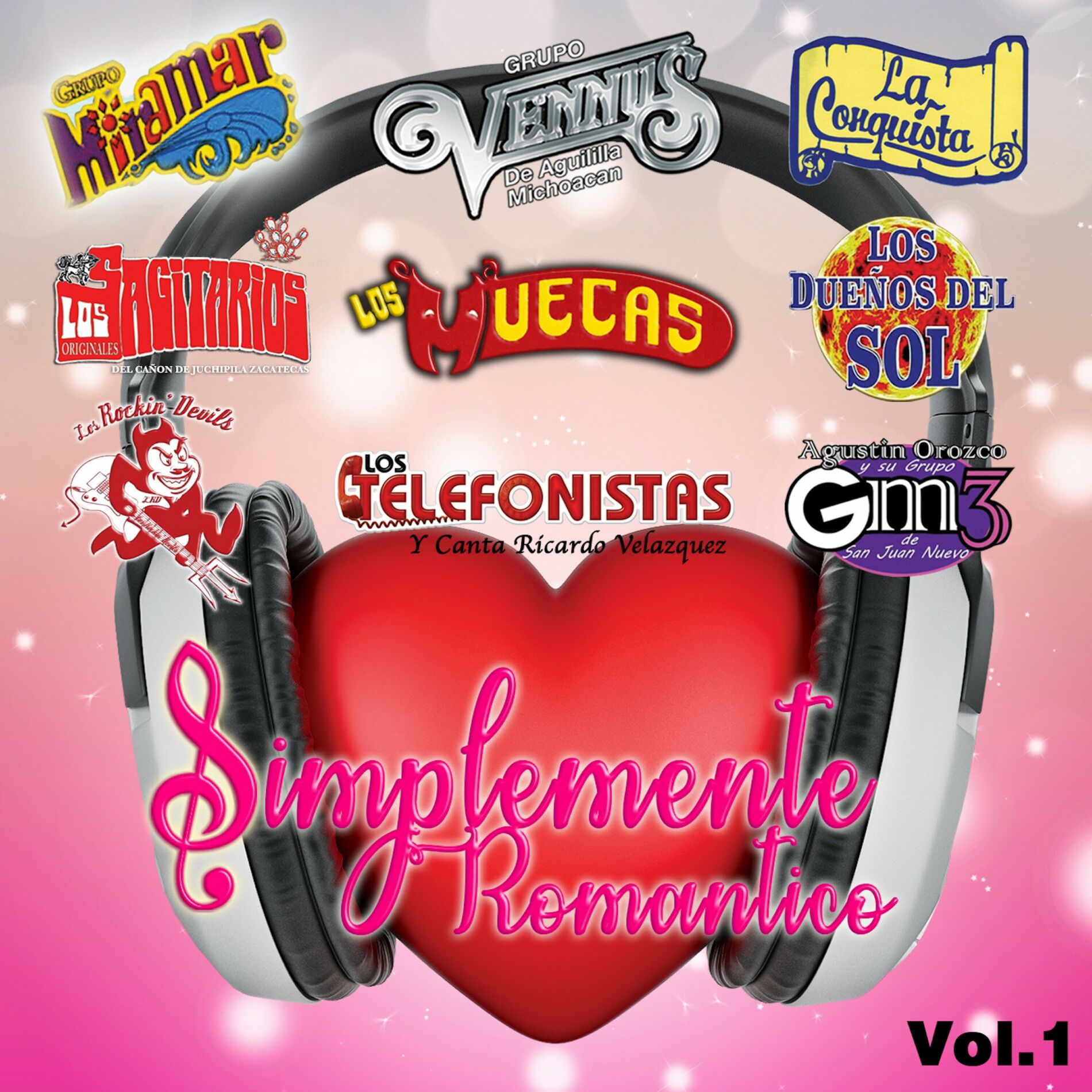 Album cover of Simplemente Romantico Vol. 1
