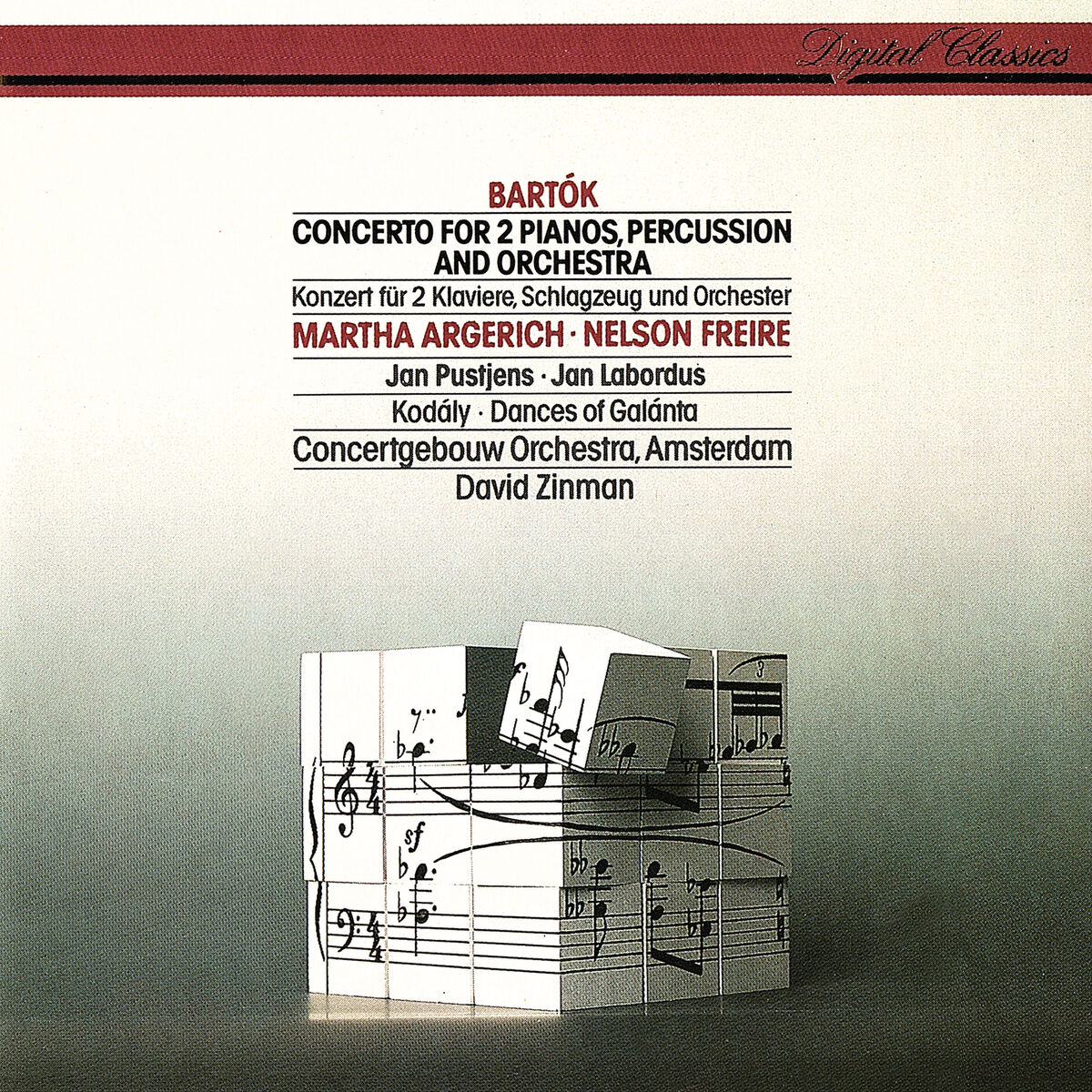 Album cover of Bartók: Concerto For 2 Pianos, Percussion & Orchestra / Kodály: Dances Of Galánta