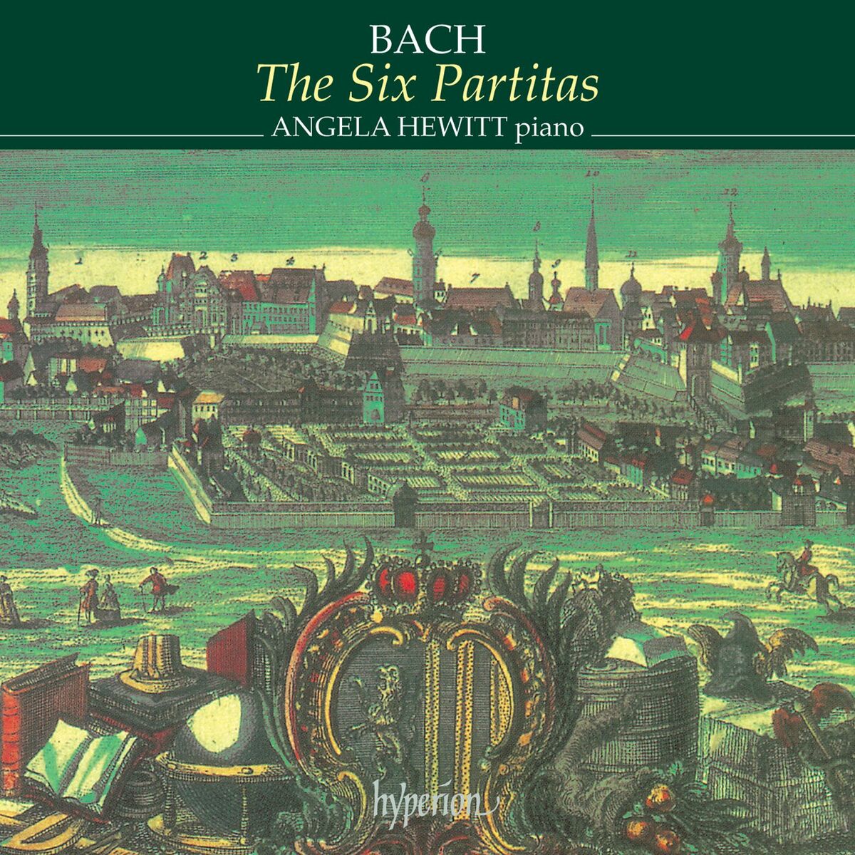 Album cover of Bach: The 6 Partitas for Keyboard, BWV 825-830 (1997 Recording)