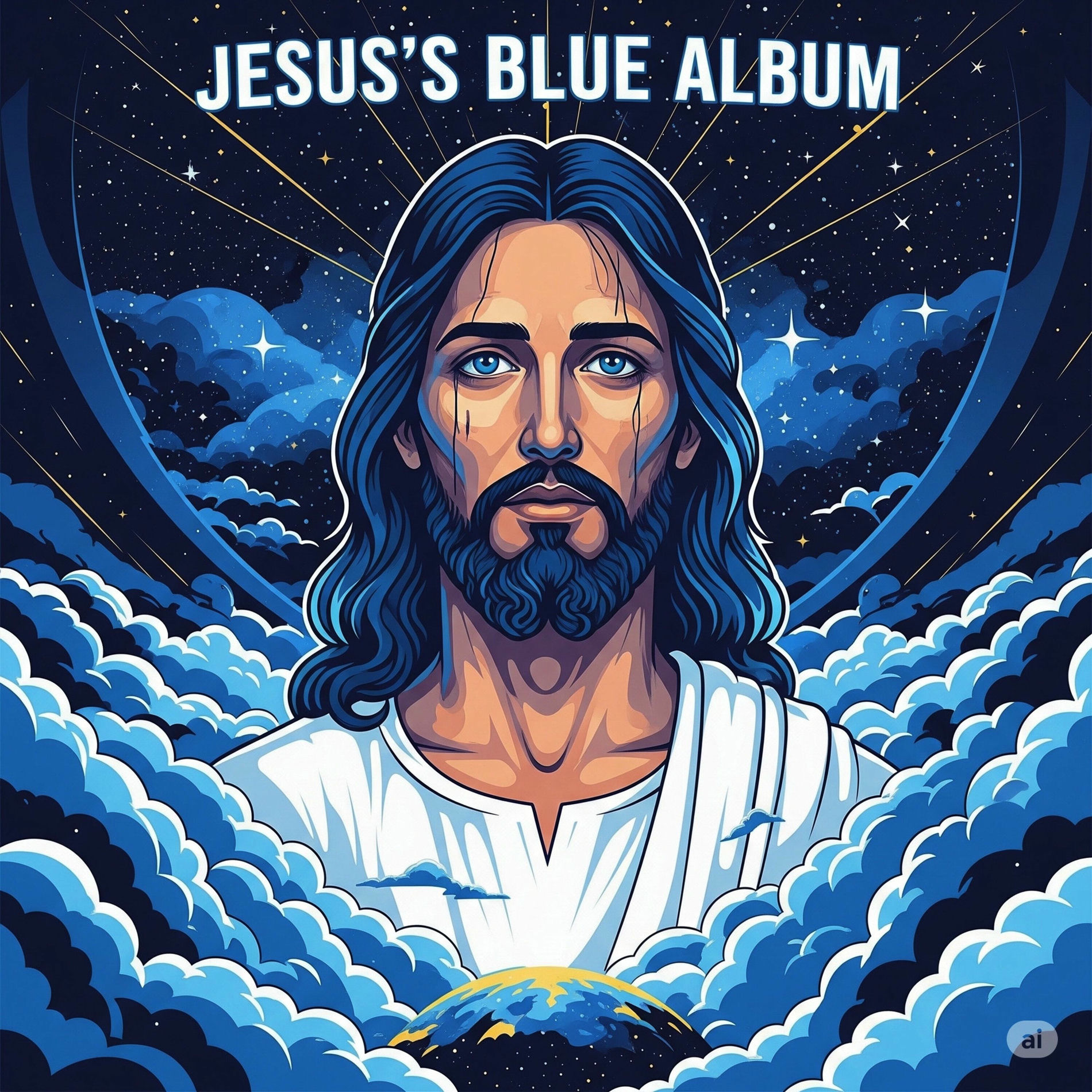 Album cover of Jesus's Blue Album