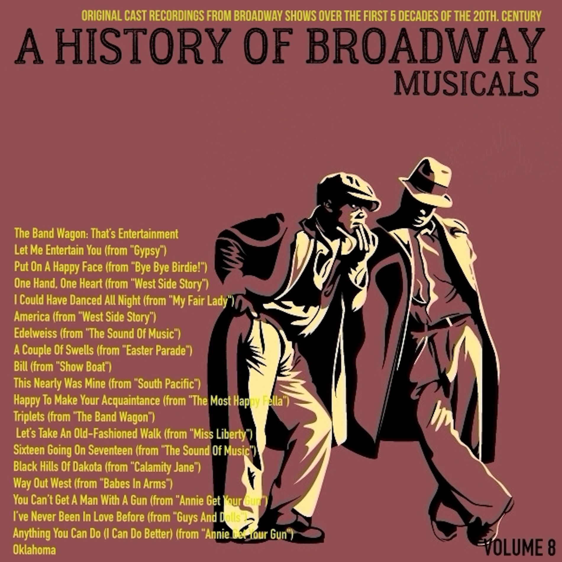Album cover of A Musical History of Broadway Musicals, Vol. 8