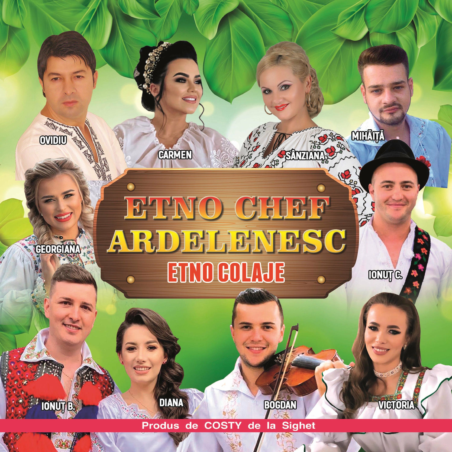 Album cover of Etno chef Ardelenesc (Etno colaje)