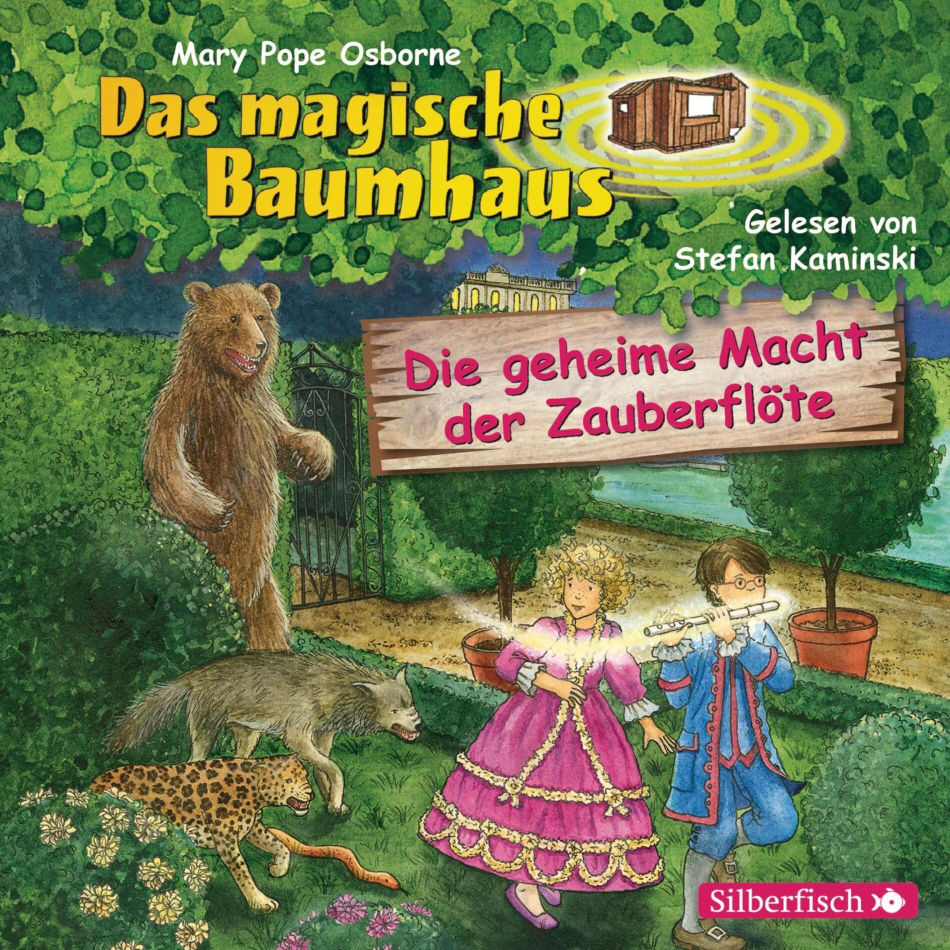 Album cover of Die geheime Macht der Zauberflöte (Das magische Baumhaus 39)