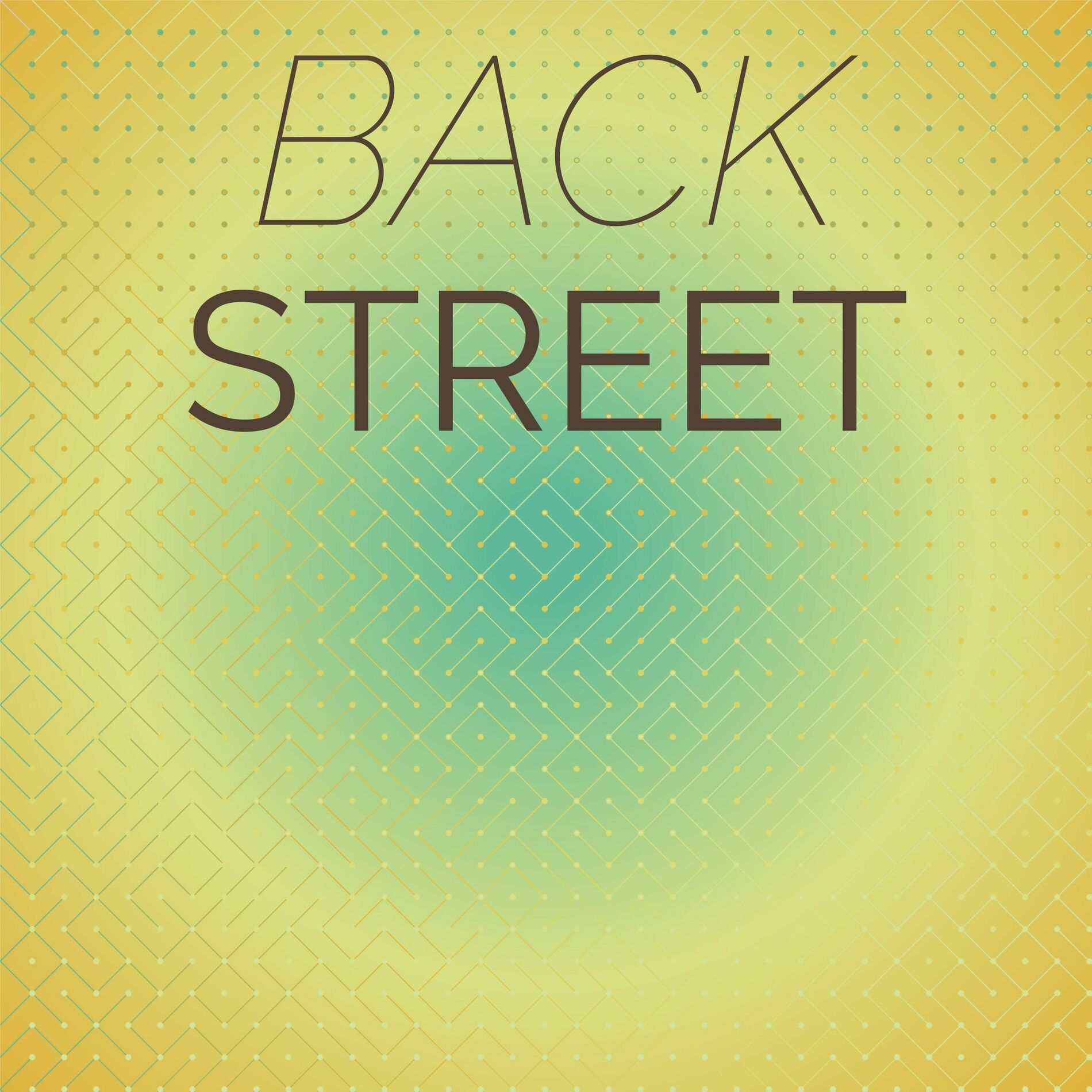 Album cover of Back Street