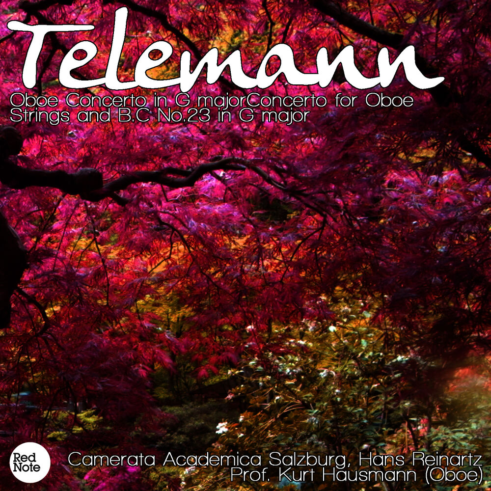 Picture of Telemann: Oboe Concerto in G majorConcerto for Oboe, Strings and B.C No.23 in G major