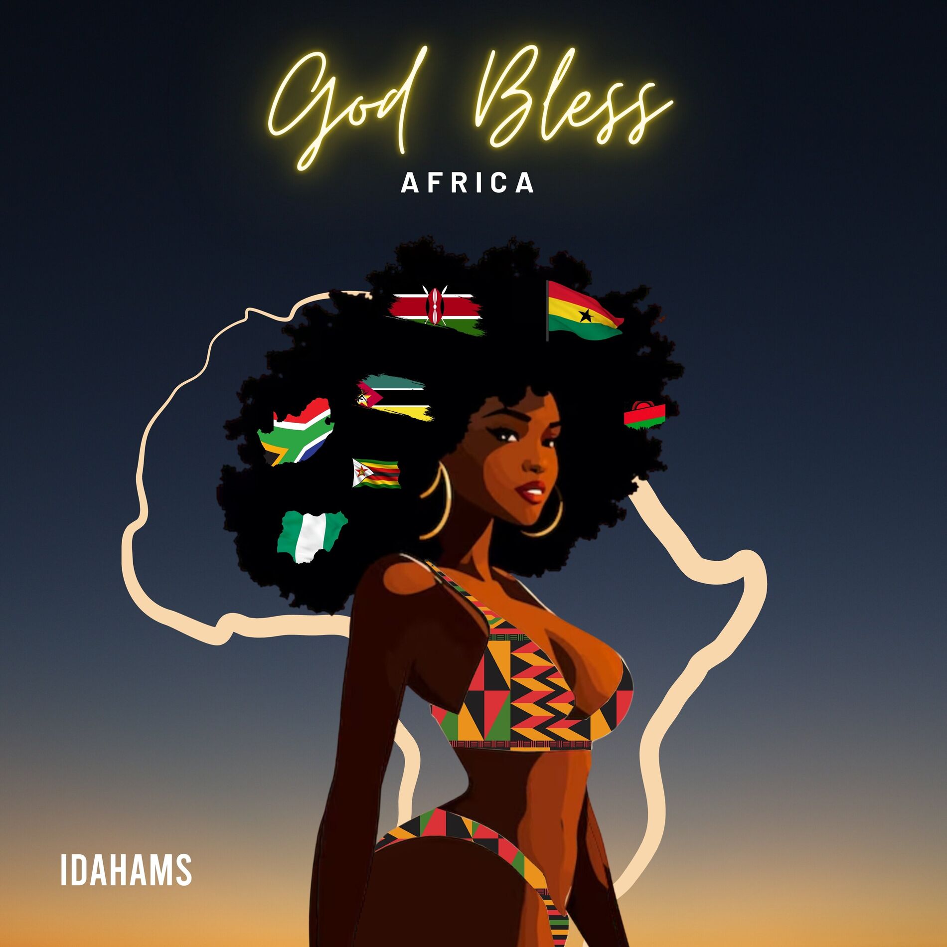 Album cover of God Bless Africa