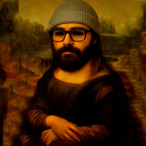 Deus Me Louvre artwork