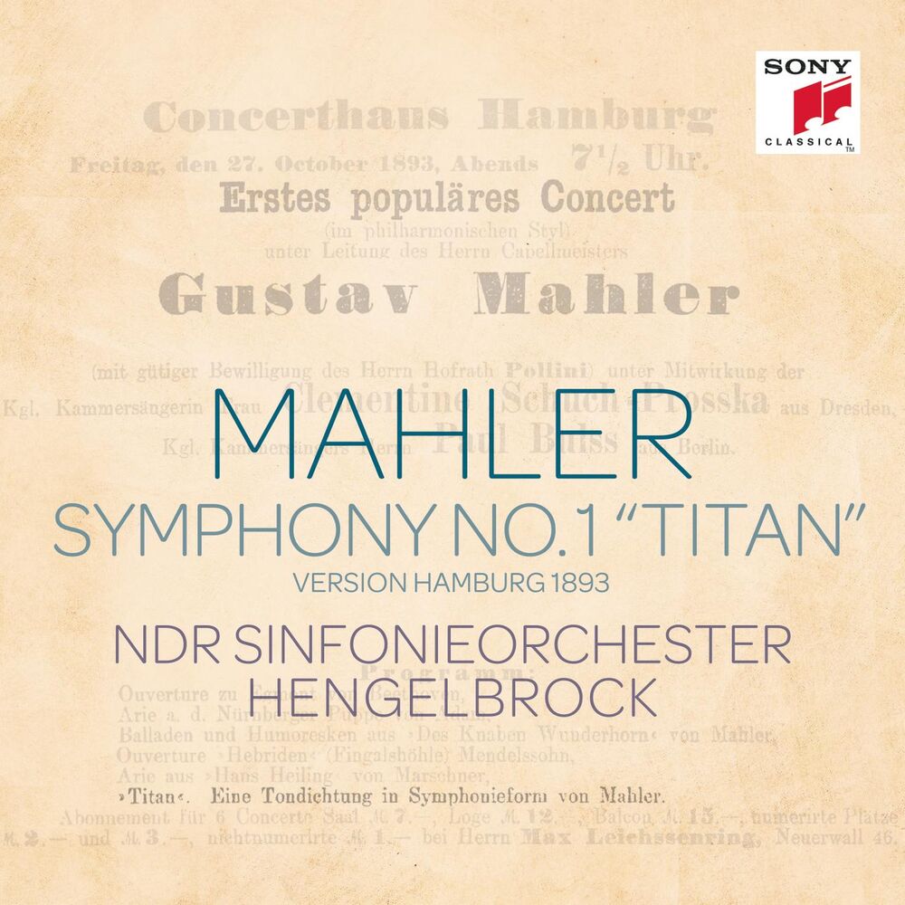 Picture of Mahler: Sinfonie Nr. 1 "Titan" (Hamburg Version 1893)