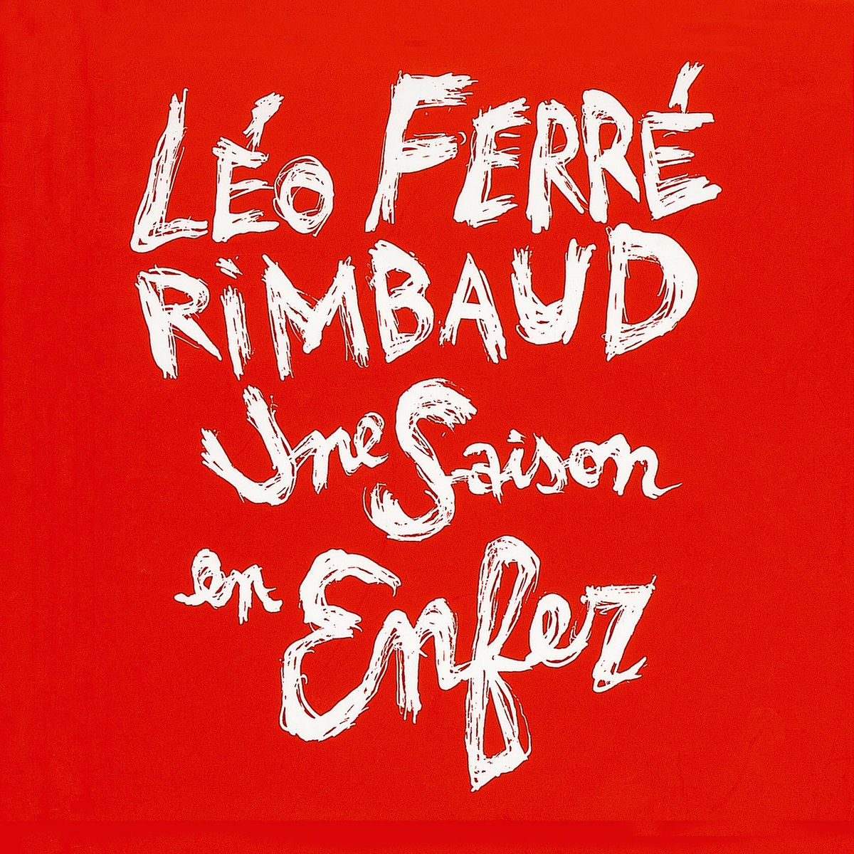Album cover of Une saison en enfer