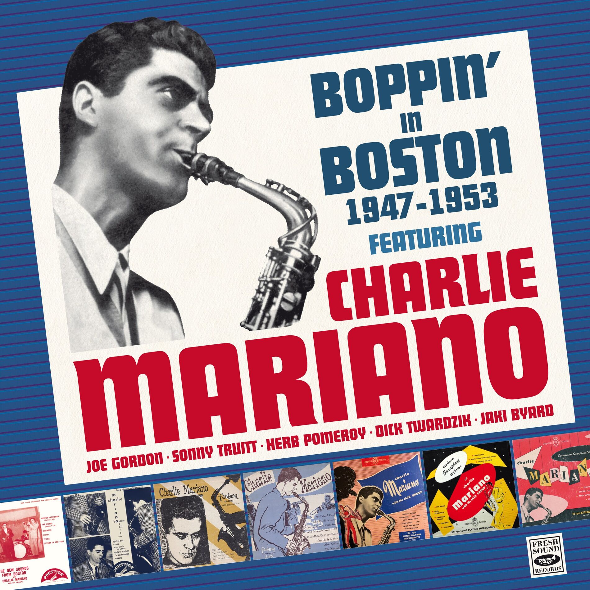 Album cover of Boppin' in Boston 1947-1953. Vol. 2 (Remastered)